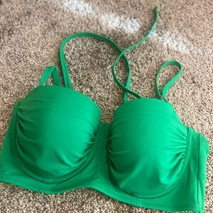 Shade & Shore Green Bikini Top
